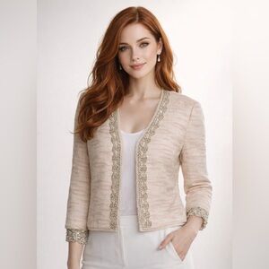 D&G tweed styled blazer in size M